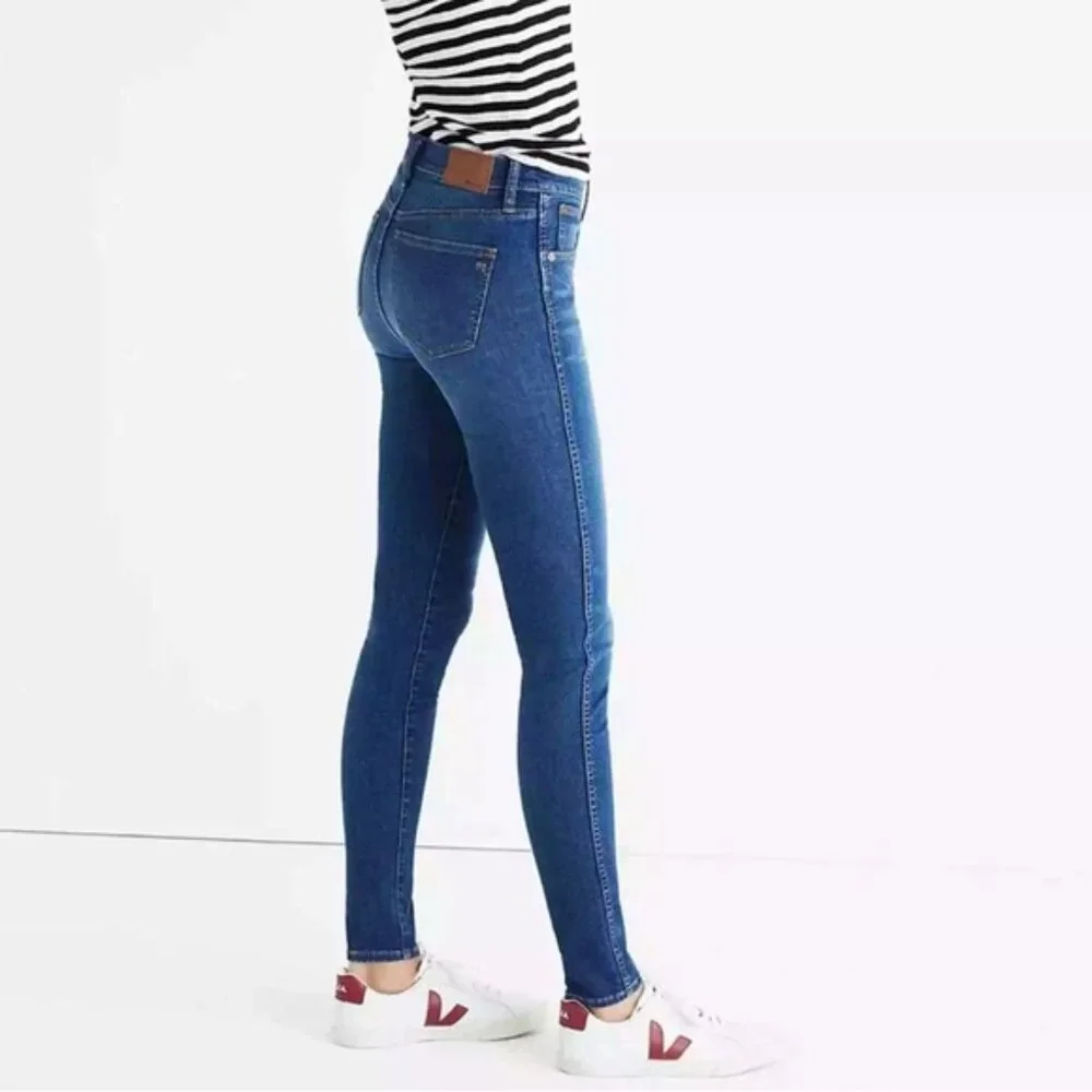 MADEWELL 9” MID‎ RISE SKINNY Jeans Size 28